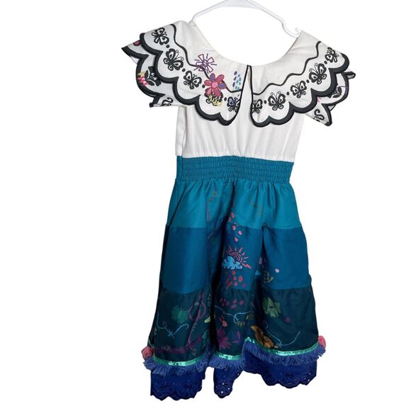 Disney Parks Encanto Mirabel Dress Girl's 4 Princess Costume Madrigal - Picture 5 of 10